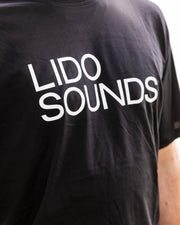 Lido Sounds T-Shirt Black "Line-Up"