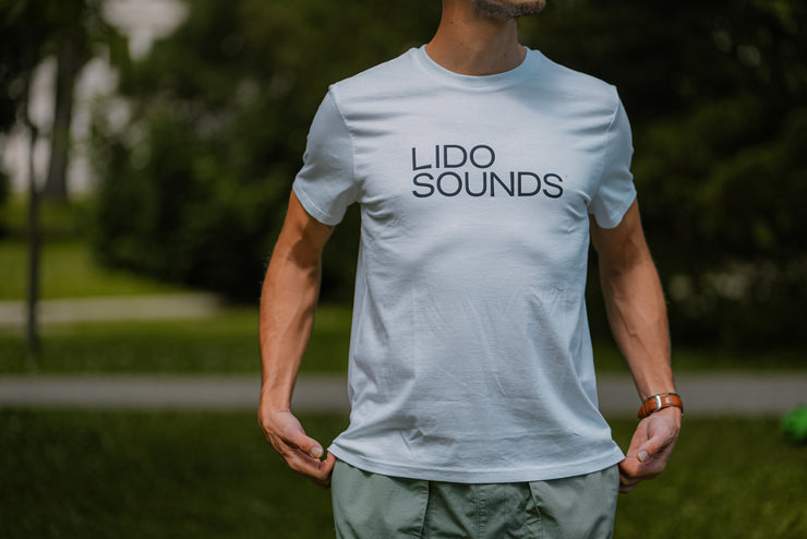 LIDO SOUNDS T-SHIRT - LINE UP 2024 "WHITE"