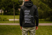 LIDO SOUNDS HOODIE - LINE UP 2024 "BLACK"