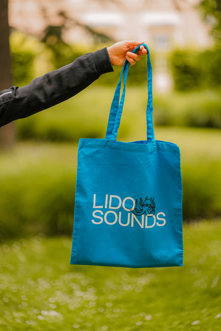 LIDO SOUNDS TOTE BAG "BLUE"