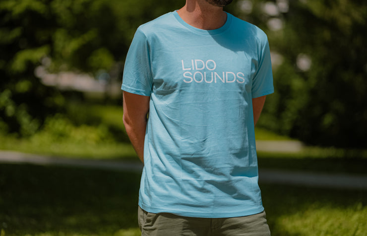 LIDO SOUNDS T-SHIRT - LINE UP 2024 "BLUE"