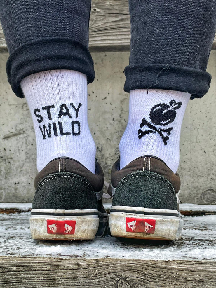 "Stay Wild" Socks